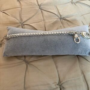 Faux silver bracelet